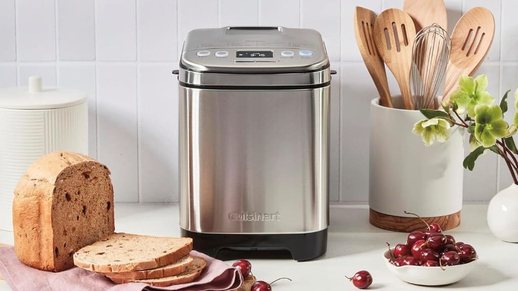 Cuisinart Bread Maker Machine - Stainless Steel Automatic Bread Machine