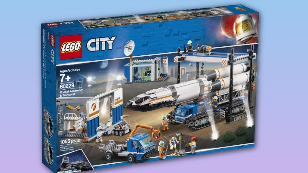 LEGO City Rocket Assembly & Transport Building Kit